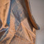 Dyuti - Steel Blue Gold with Dual-Toned Metallic Sheen Tissue Kanjivaram Silk Saree