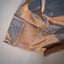 Dyuti - Steel Blue Gold with Dual-Toned Metallic Sheen Tissue Kanjivaram Silk Saree
