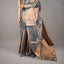 Dyuti - Steel Blue Gold with Dual-Toned Metallic Sheen Tissue Kanjivaram Silk Saree