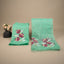 Malhar Sea Green Muslin Jamdani Unstitched Suit Set – Wine Floral Handwoven Motifs