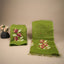 Malhar Olive Green Muslin Jamdani Unstitched Suit Set – Wine Floral Handwoven Motifs