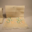 Malhar Ivory Cream Muslin Jamdani Unstitched Suit Set – Pastel Floral Handwoven Motifs