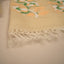 Malhar Ivory Cream Muslin Jamdani Unstitched Suit Set – Pastel Floral Handwoven Motifs