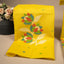 Malhar Lemon Yellow Muslin Jamdani Unstitched Suit Set – Multicolour Floral Handwoven Motifs