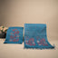Malhar Teal Blue Muslin Jamdani Unstitched Suit Set – Terracotta Tree-of-Life Handwoven Motifs