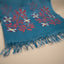 Malhar Teal Blue Muslin Jamdani Unstitched Suit Set – Terracotta Tree-of-Life Handwoven Motifs