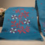 Malhar Teal Blue Muslin Jamdani Unstitched Suit Set – Terracotta Tree-of-Life Handwoven Motifs
