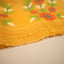 Malhar Bright Yellow Muslin Jamdani Unstitched Suit Set – Coral-Red Floral Handwoven Motifs
