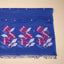 Malhar Royal Sapphire Blue Muslin Jamdani Unstitched Suit Set – Magenta Floral Handwoven Motifs