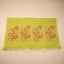 Malhar Chartreuse Green Muslin Jamdani Unstitched Suit Set – Terracotta Tree-of-Life Handwoven Motifs