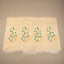Malhar Ivory Cream Muslin Jamdani Unstitched Suit Set – Pastel Floral Handwoven Motifs