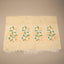Malhar Ivory Cream Muslin Jamdani Unstitched Suit Set – Pastel Floral Handwoven Motifs