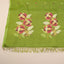 Malhar Olive Green Muslin Jamdani Unstitched Suit Set – Wine Floral Handwoven Motifs