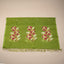 Malhar Olive Green Muslin Jamdani Unstitched Suit Set – Wine Floral Handwoven Motifs