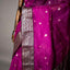 Pure Chanderi Silk Saree – Magenta & Pure Silver Zari
