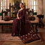 Deep Maroon Bengal Pure Cotton Jamdaani Weave Saree