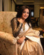 Ethereal Harmony - The Beige Jamdani Pure Silk, Pure Cotton, Pure Satin Drape