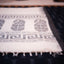 Ivory Heritage – Handwoven Pure Cotton Jamdani Saree in White and Charcoal Grey