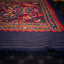 Garden of Timeless Weaves - Pure Khadi Navy Blue Jamdaani Saree