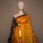 Golden Yellow & Rani Pink Kanjivaram Silk Saree
