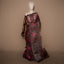 Radiance of Silver Blossoms – Pure Black and Silver Matka Tissue Saree