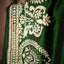 Lush Green Kantha Silk Saree